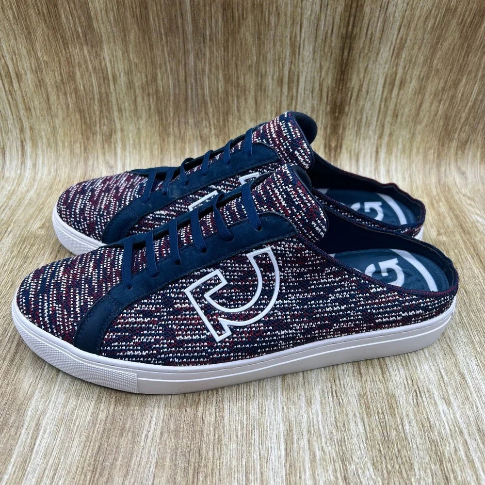 G/FORE Quarter G Knit Durf Mule Men's Size 12 Twilight Knit Suede G4MFD22F25